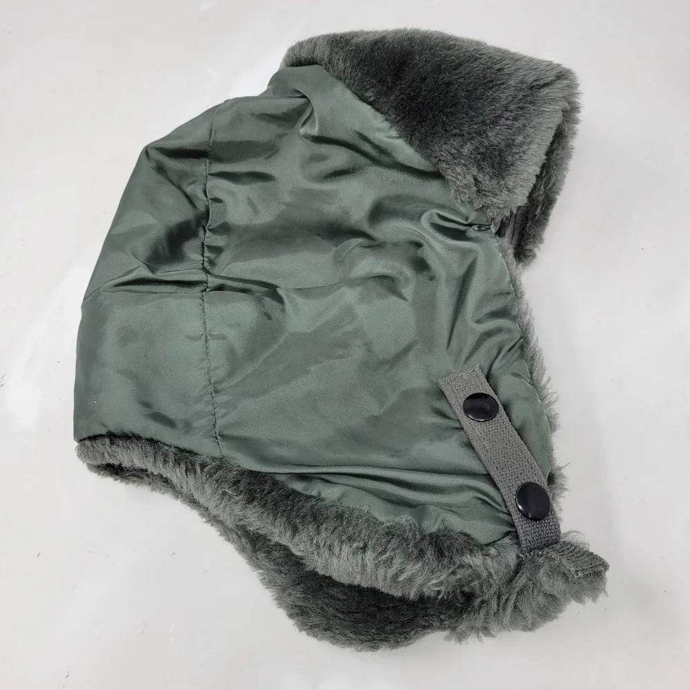Bancroft US Military Flyers Helmet Winter B9B Nylon Sage Green Large Hat